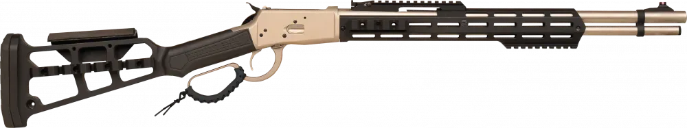 Carabine à levier sous garde Hugtek LVR SXN nickelée 44MAG