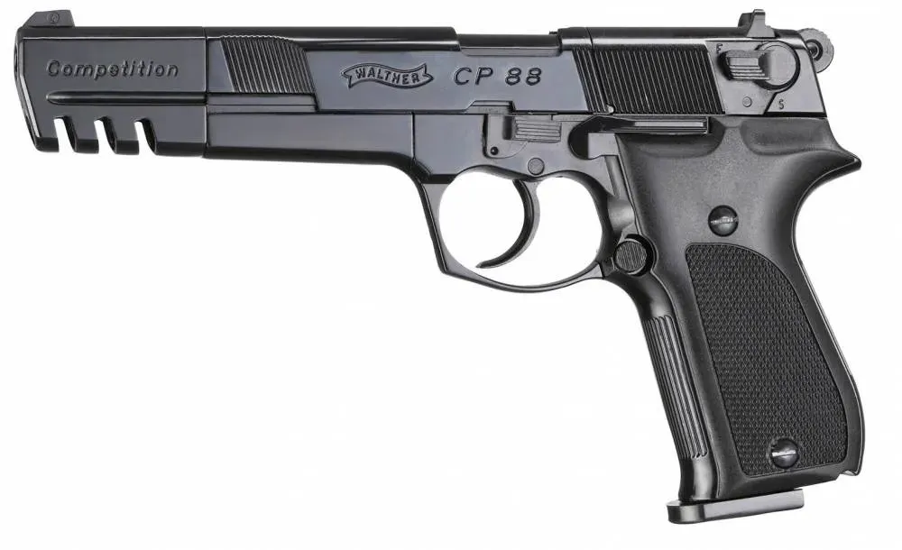 Pistolet 4,5 Walther CP88 compétition black