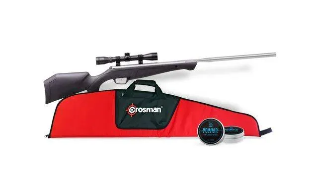 Pack carabine 4,5 crosman silverfox NP 19,9J